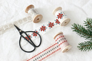 Scandinavian Christmas illustrations, an Animal Illustration by Tabita's shop (Thumbnail 8 of 11)