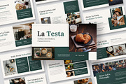 Coffee & Bakery Keynote Templates, a Presentation Template by Fit-tee (Thumbnail 1 of 10)