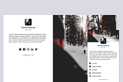 Sydney Portfolio - One page profile, a Shopify Template by iamstratos (Thumbnail 2 of 2)