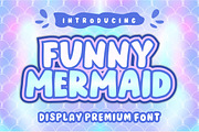 Funny Mermaid, a Handwritten Font by Fourteen Letter (Thumbnail 2 of 7)