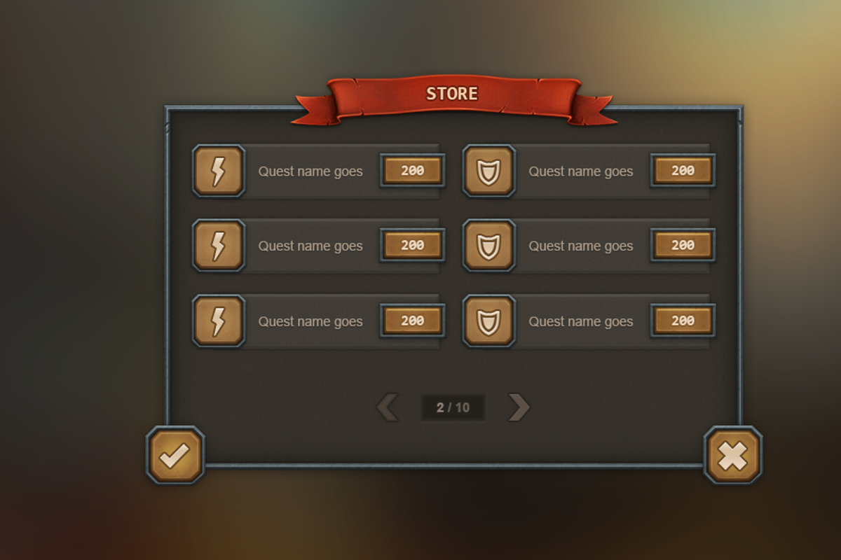 DarkAge Mobile UI, a Templates & Theme by EvilSystem (Photo 9 of 14)