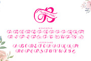Beautiful Mother Monogram, a Handwritten Font by Yoga Letter (Thumbnail 6 of 6)