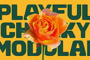 Klinko — Playful Modular Display, a Sans Serif Font by Creacy Studio (Thumbnail 2 of 11)