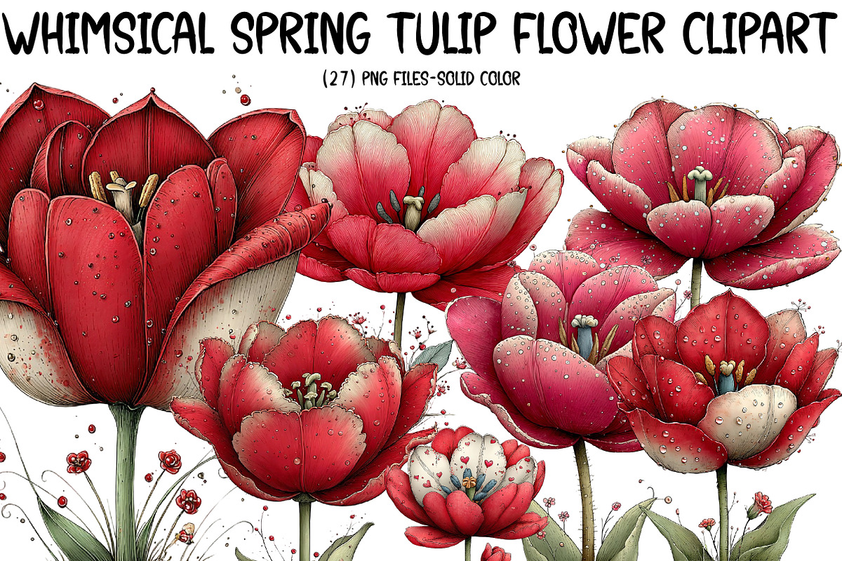 Whimsical Spring Hibiscus Flowers, an Illustration by Designworld (Photo 1 of 7)