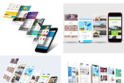 ALL 3D iPHONE MOCK-UP BUNDLE VOL-I4, an iPhone Mockup by Graphicsworld125 (Thumbnail 5 of 20)