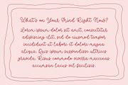 Picky Mother - Cute Monoline Font, a Script Font by Airotype (Thumbnail 9 of 12)