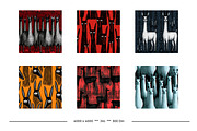 Llama Retro Art Style Designs, a Pattern Graphic by karenfoleyphoto (Thumbnail 7 of 10)
