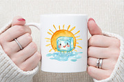 Quirky Summer Day Clipart, an Illustration by Sublimation Artist (Thumbnail 5 of 6)