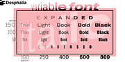 Desphalia, a Sans Serif Font by ingoFonts (Thumbnail 9 of 10)