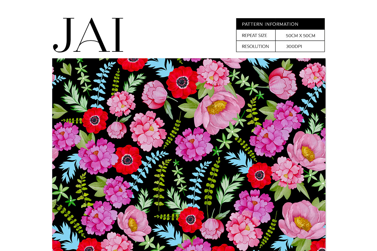 JAI Collection, a Decorative Illustration by Dana Designs (Photo 11 of 14)