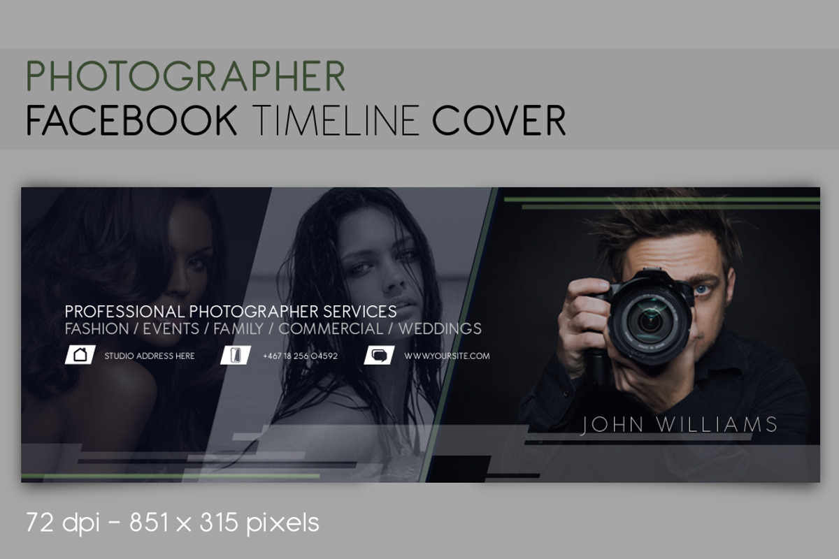 Facebook, Twitter cover Photo Studio, a Social Media Template by RudanStudio (Photo 1 of 3)