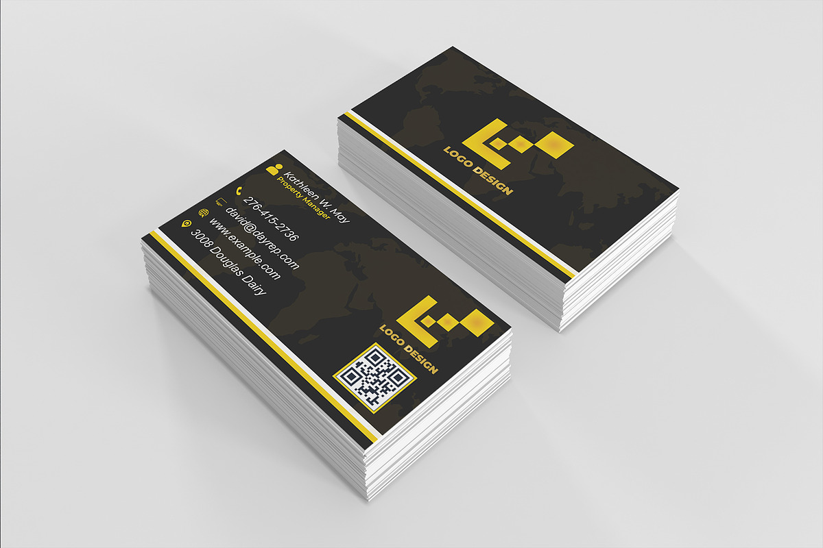 Premium Corporate Card PSD preview 3