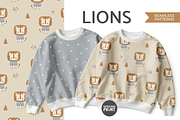 Animal pattern for kids fabric, a Pattern Graphic by vatrushkaprint_store (Thumbnail 1 of 3)