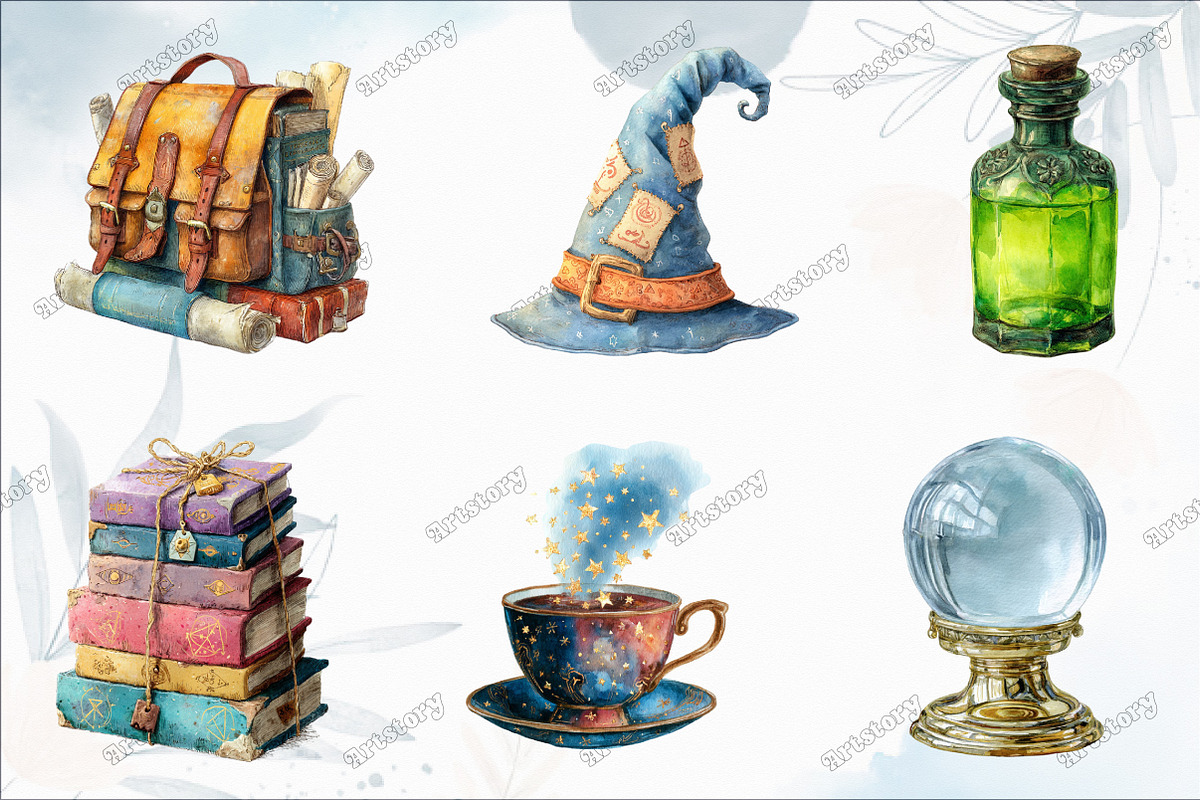 Magic School Dark Academia Clipart, a Graphic by designcity5 (Photo 3 of 5)