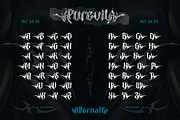 Purevil, a Blackletter Font by Burntilldead (Thumbnail 3 of 13)