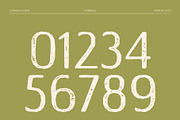 CS Anzelia Stamp, a Sans Serif Font by Craft Supply Co. (Thumbnail 4 of 8)
