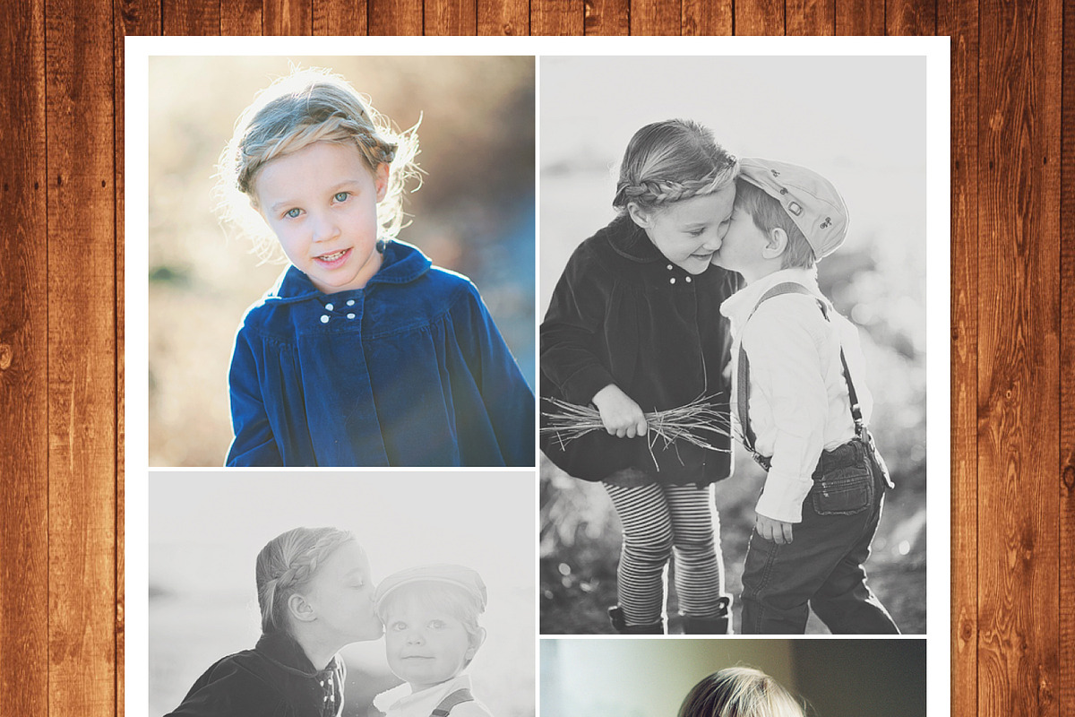 Photography Template Photo Collage, a Card Template by DonyDesigns