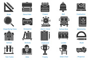 Education Icons Set, an Icon by Tekuni (Thumbnail 4 of 12)