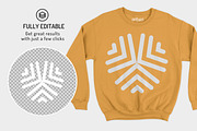 Gildan Crewneck Sweatshirt Mockups, a Shirt Mockup by GraphicHero (Thumbnail 3 of 6)