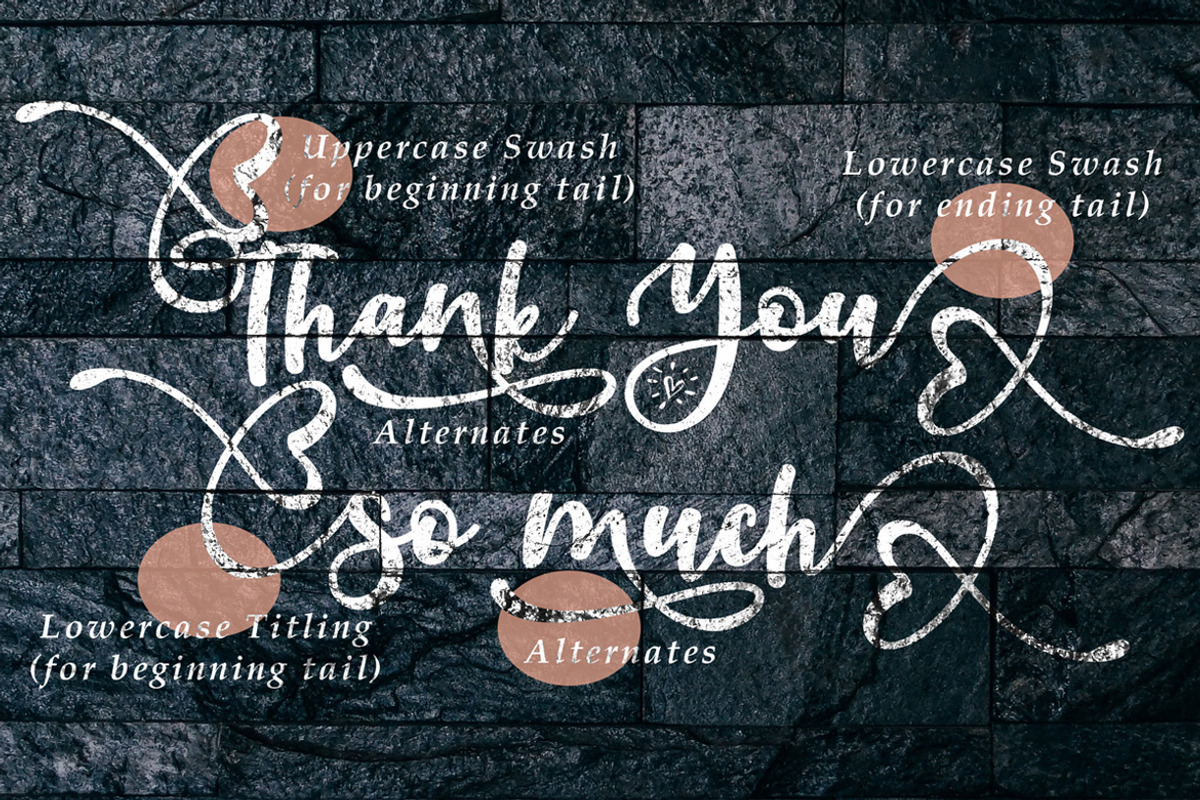 The 15 in 1 Wonderful Font Bundle, a Script Font by Aldedesign (Photo 33 of 36)