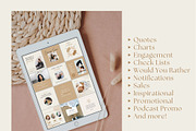 Health & Wellness Instagram Bundle, a Social Media Template by Ciera Design Templates (Thumbnail 5 of 11)