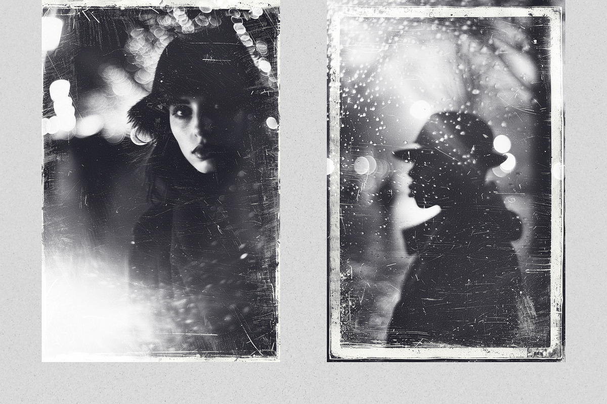 Grunge Dust and Scratches Overlays, a Brushes & More by PhotoSpirit (Photo 4 of 8)