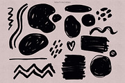 Inky Flowers Doodle Stamps Procreate, a Brush Add-On by Dervik Art Store (Thumbnail 8 of 8)