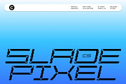 CS Slade Pixel, a Sans Serif Font by Craft Supply Co. (Thumbnail 1 of 8)