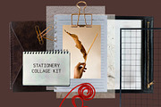 Stationery collage kit OVERLAYS, an Object Graphic by Anzhelika (Thumbnail 7 of 10)