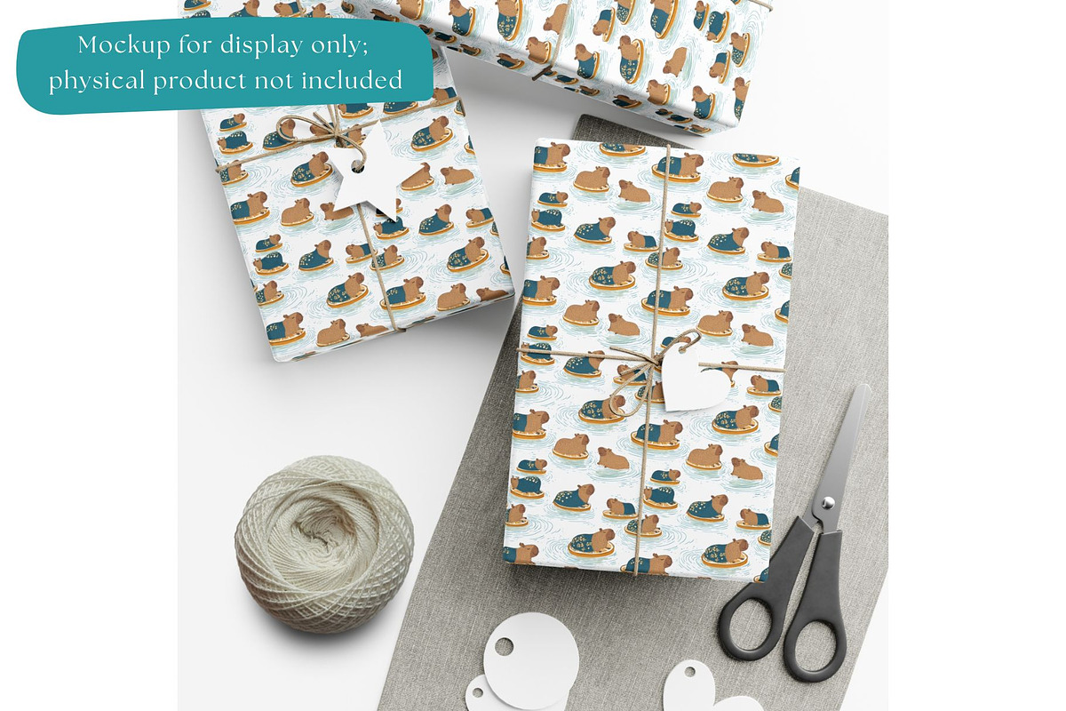 Cute Capybara Clipart Watercolor, an Animal Illustration by Nicole Branger Art (Photo 19 of 21)