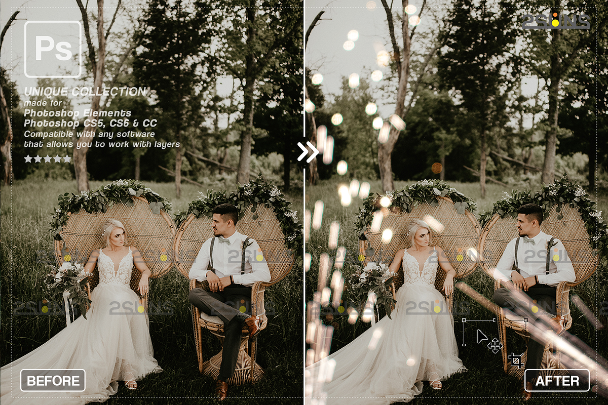 Sparkler overlay, Photoshop overlay, an Object Graphic by 2SUNS (Photo 4 of 9)