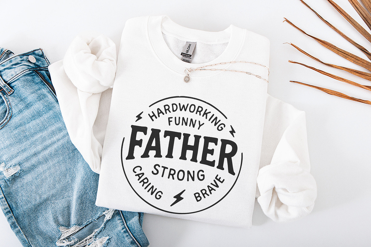 Fathers Day PNG, Best Dad Ever, an Illustration by SharpMarketplace (Photo 4 of 9)