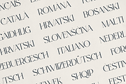 Evalinor – A Modern Serif Font, a Serif Font by Only Fonts (Thumbnail 6 of 11)