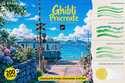 Ghibli-Inspired Procreate Brushes, a Brush Add-On by BrushArchive (Thumbnail 1 of 19)