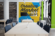 Wall Mockup Combo, an Advertising Mockup by SUH-NY (Thumbnail 2 of 8)