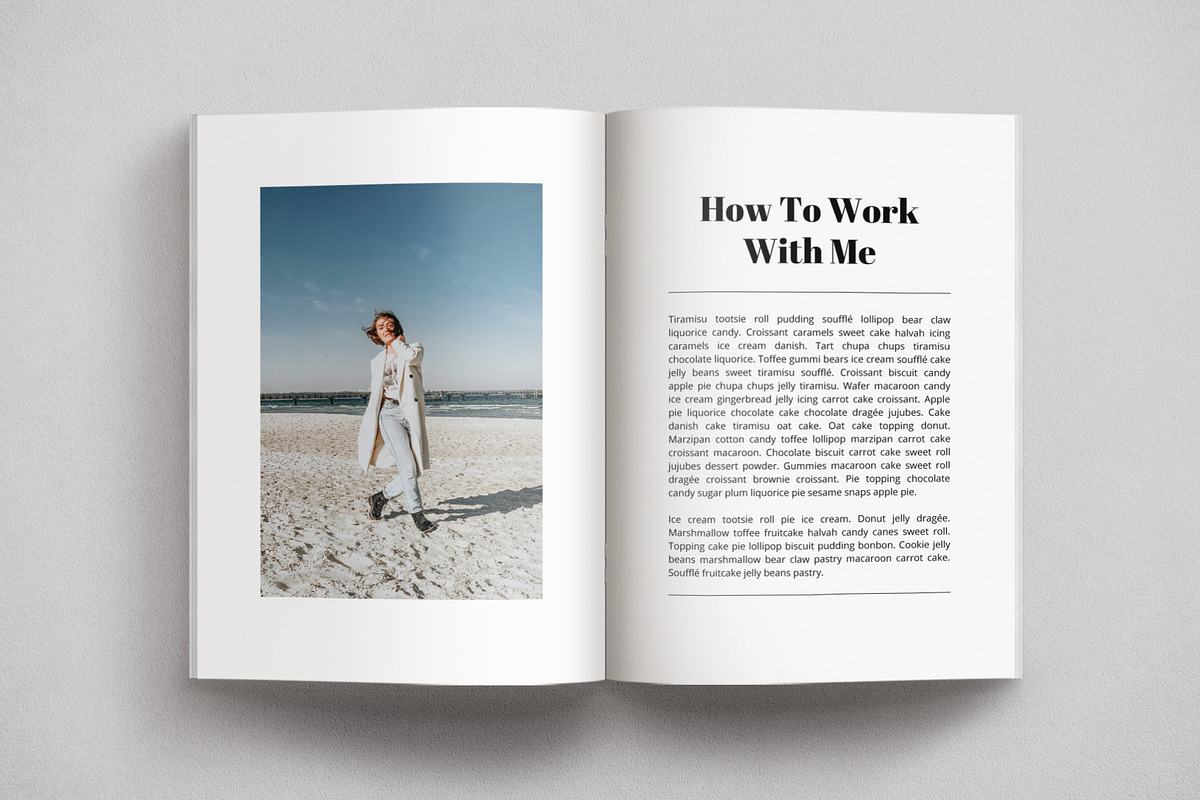 Orianna CANVA Media Kit, a Magazine Template by Gillian Sarah (Photo 9 of 10)