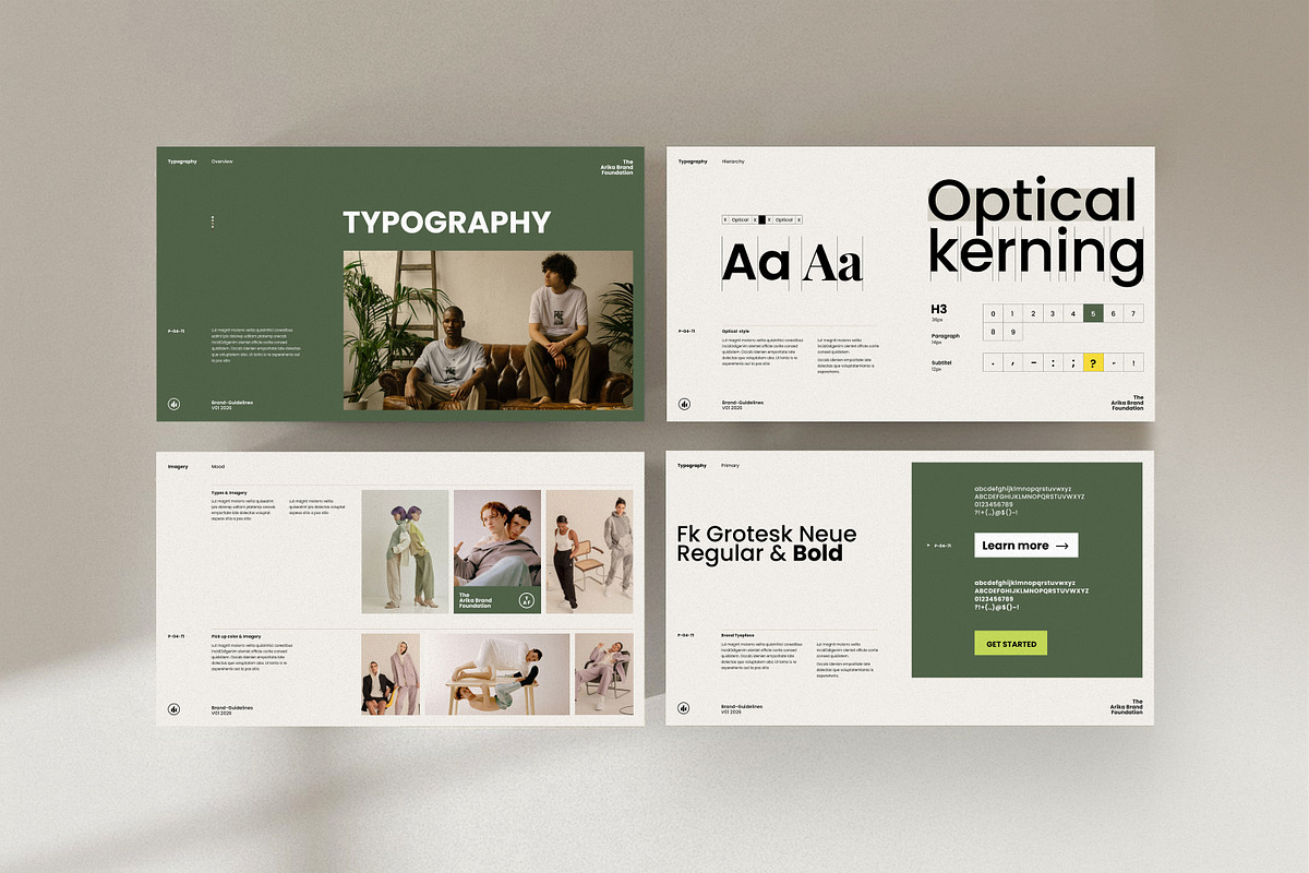 AKIRA | Brand Guidelines, a Presentation Template by S A N D Y (Photo 4 of 12)