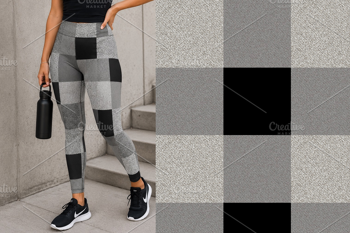Retro Gingham Checkered Patterns, a Pattern Graphic by faeDesign (Photo 14 of 15)