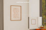 AUTUMN | Cozy Fall Frame Mockup Set, a Household Mockup by SoleilHomeMockups (Thumbnail 6 of 11)