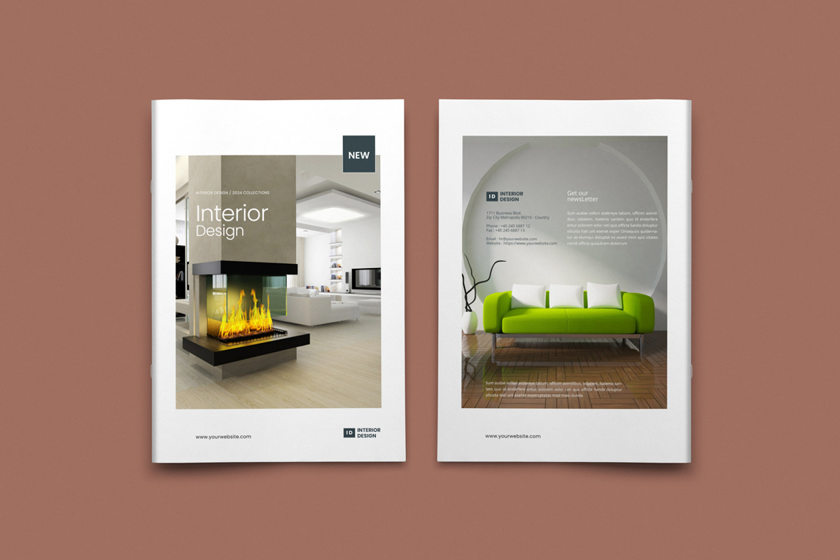 Interior Design Catalogs, a Brochure Template by adekfotografia (Photo 2 of 10)