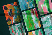 Festive Canvas Abstract Backgrounds, a Texture Graphic by lerinartstudio (Thumbnail 7 of 13)