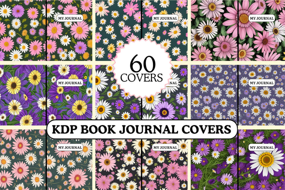 KDP Book Journal Cover, a Templates & Theme by Digitynpro