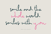 Perfect Imperfections, a Script Font by Sammy's Illustration (Thumbnail 7 of 10)