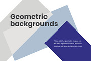 20 TREND GEOMETRIC BACKGROUNDS, a Pattern Graphic by Noires (Thumbnail 3 of 6)