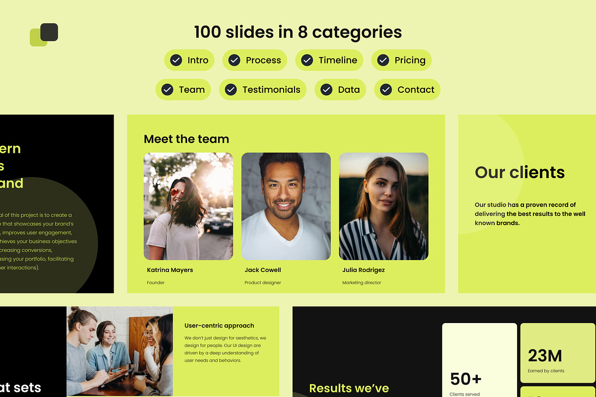 Proposal Deck Template, a Presentation Template by AE.design (Photo 3 of 8)