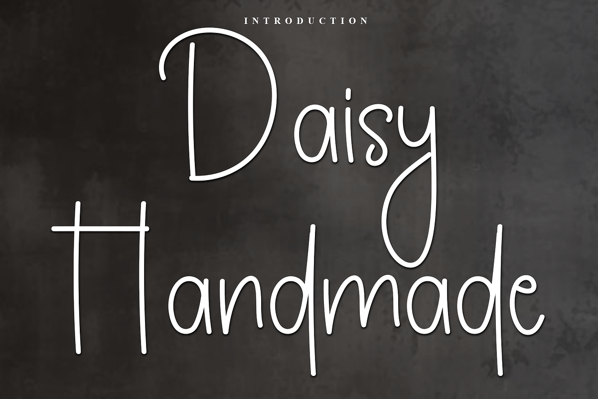 Daisy Handmade, a Handwritten Font by FreshTypeINK (Photo 1 of 8)