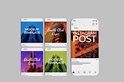 Instagram Post Mockup, an iPhone Mockup by Permadi Creative (Thumbnail 2 of 3)