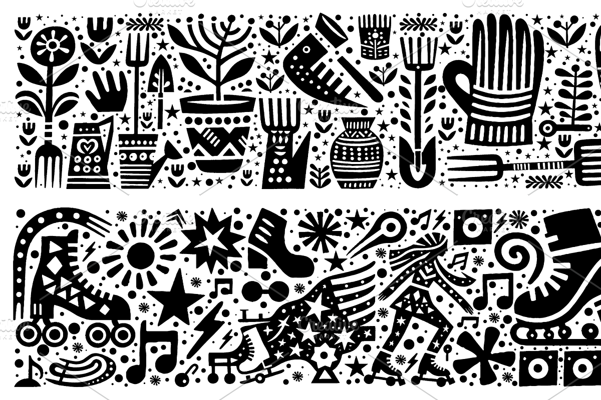 Outdoor Illustration, Tribal Folk, a Decorative Illustration by devastd (Photo 11 of 27)