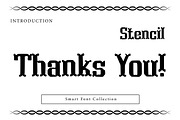 Stencil, a Blackletter Font by Wow Magic (Thumbnail 3 of 3)