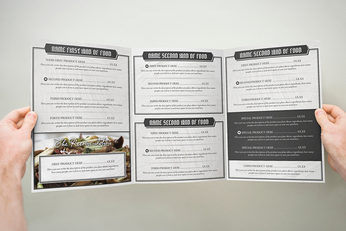 Elegant Food Identity, a Brochure Template by Luuqas Design (Photo 1 of 5)